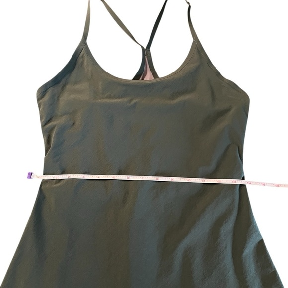 Outdoor Voices Army Green Athletic Dress Size Small - Picture 4 of 10